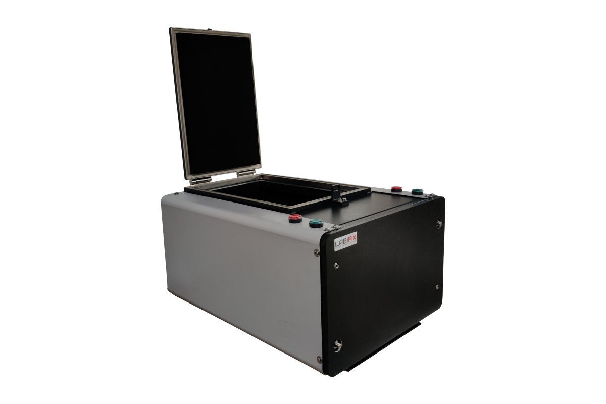 Pneumatic RF Shield Box Front View - LabiFix