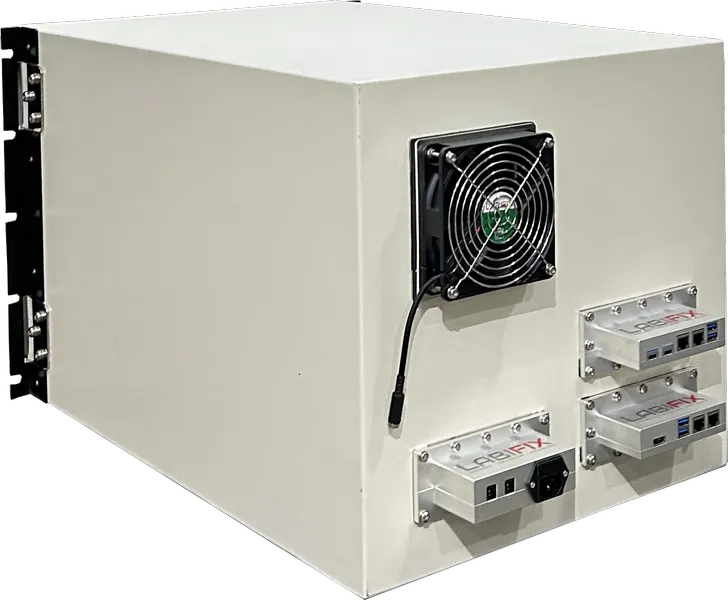 LBX4005 FRONT LOADING RF SHIELDED CHAMBER FOR EMI/EMC - LabiFix RF Shield Box Solution