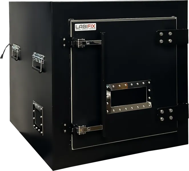 LBX5650 WI-FI 6, 6E, AND WI-FI 7 THROUGHPUT TESTING - LabiFix RF Shield Box Solution