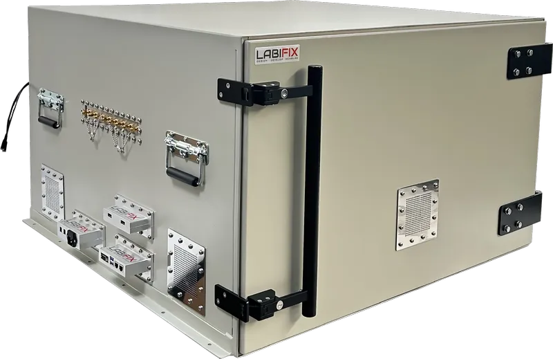 LBX7700 Customize RF rack with multi level Shielded Enclosure LabiFix RF Shield Box - View 2 of 8