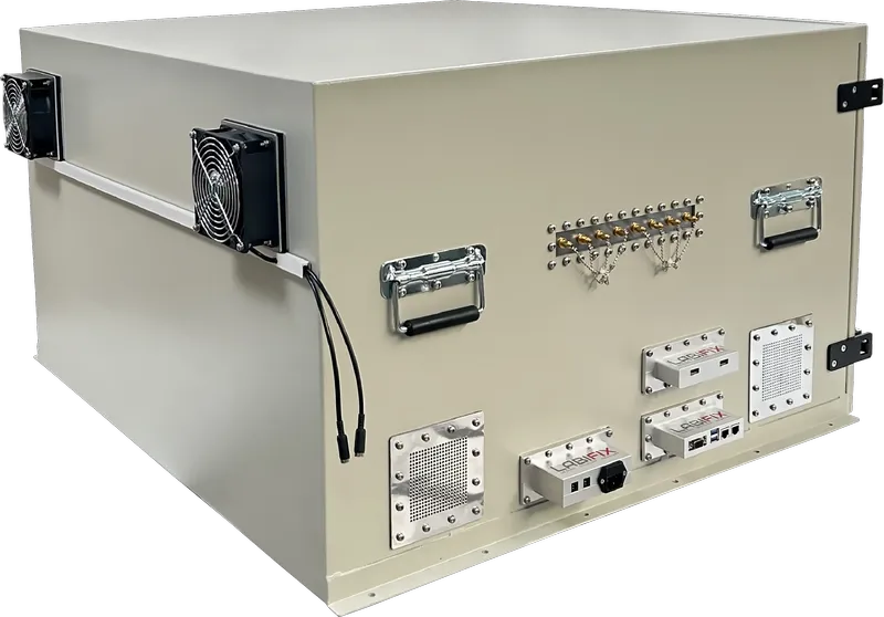 LBX7700 Customize RF rack with multi level Shielded Enclosure LabiFix RF Shield Box - View 3 of 8