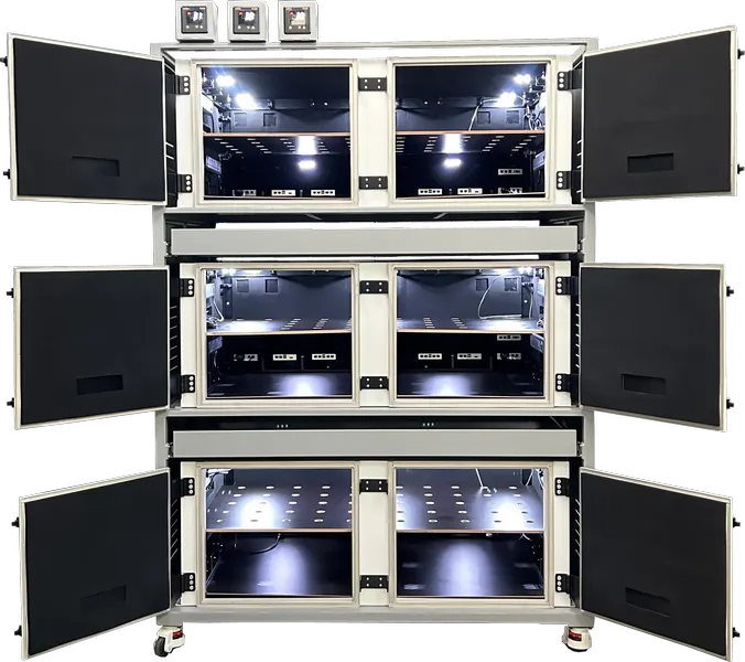 LBX7900 CUSTOMIZE MULTI LEVEL SHIELDED TEST SETUP - LabiFix RF Shield Box Solution